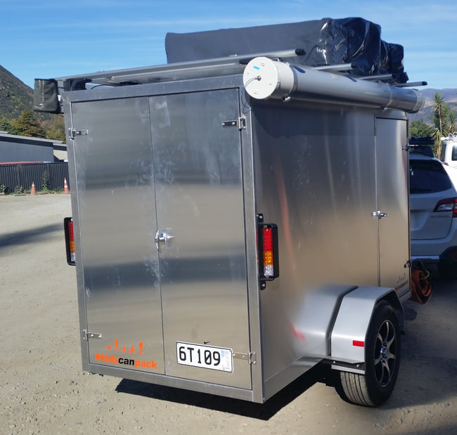 Stainless steel trailer